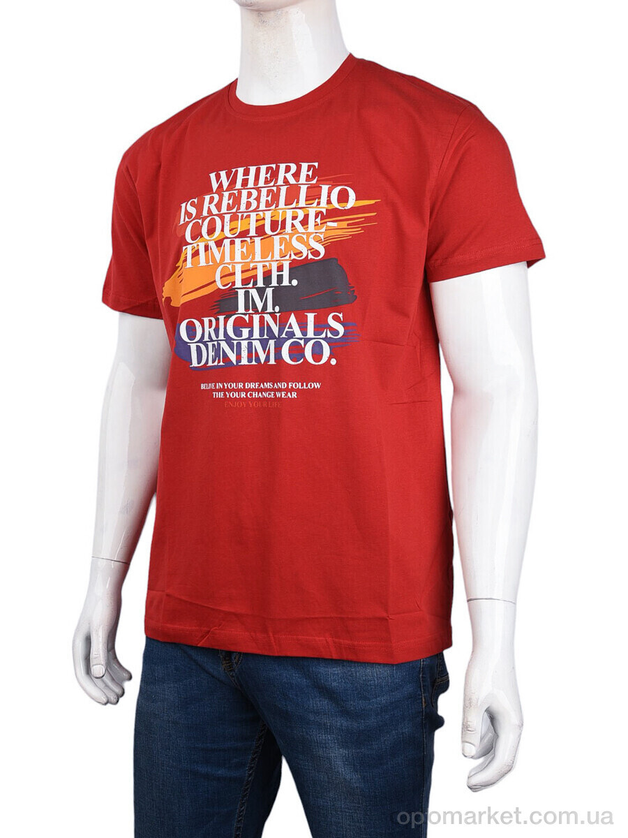 Купить Футболка чоловічі 3707-087-5 red Daniel Jones червоний, фото 1