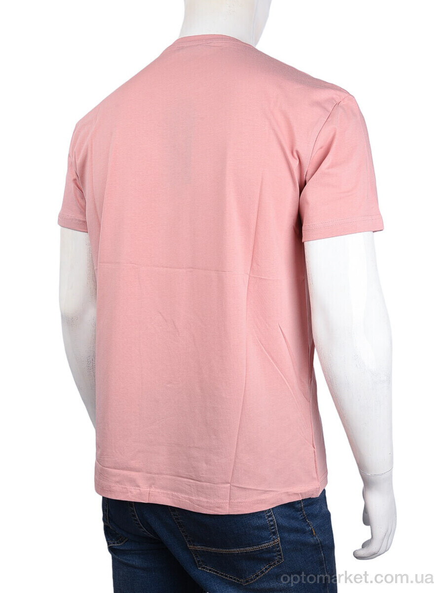 Купить Футболка чоловічі 3707-099-1 pink Daniel Jones рожевий, фото 2
