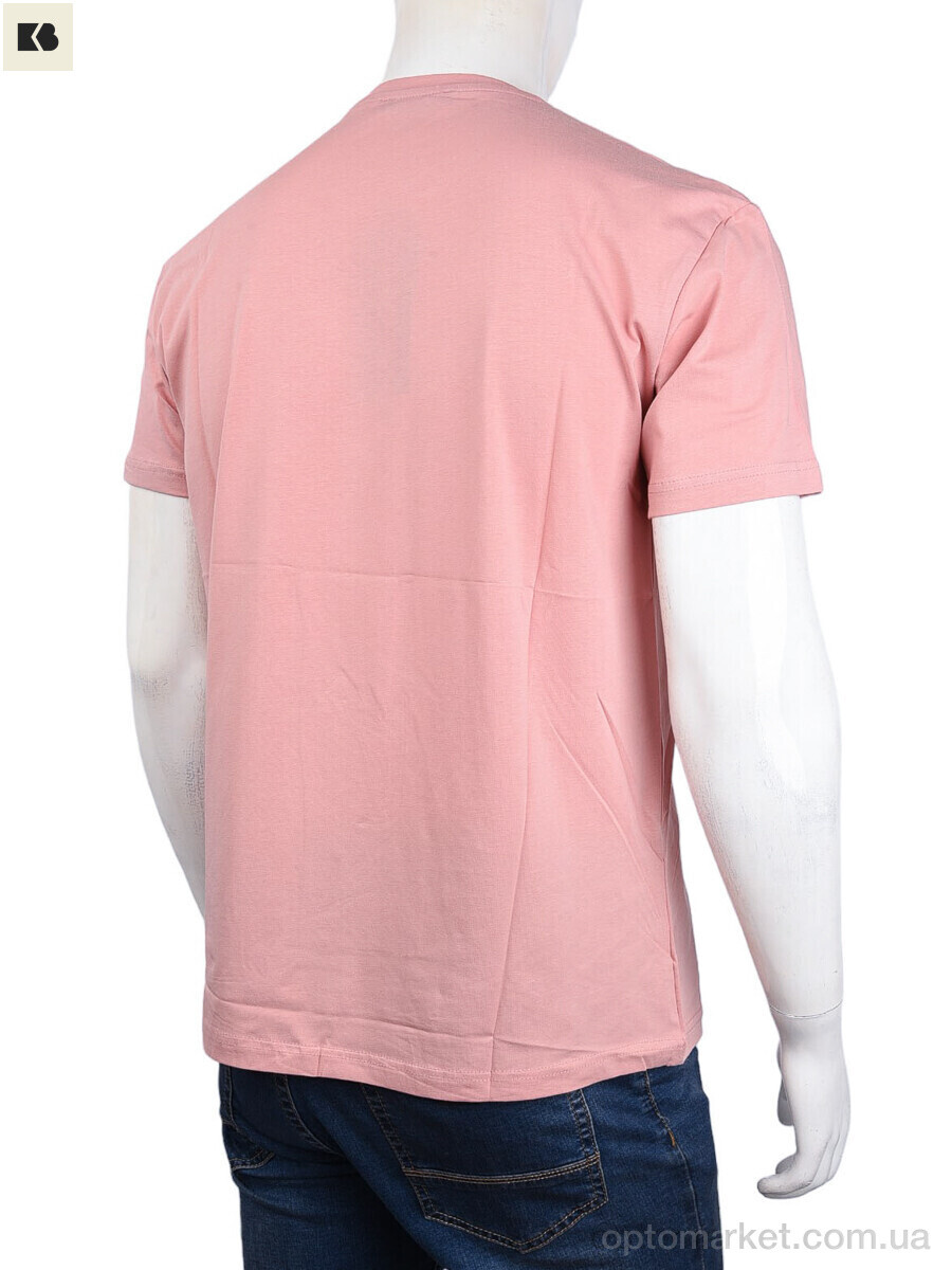 Купить Футболка чоловічі 3707-099-1 pink Daniel Jones рожевий, фото 2