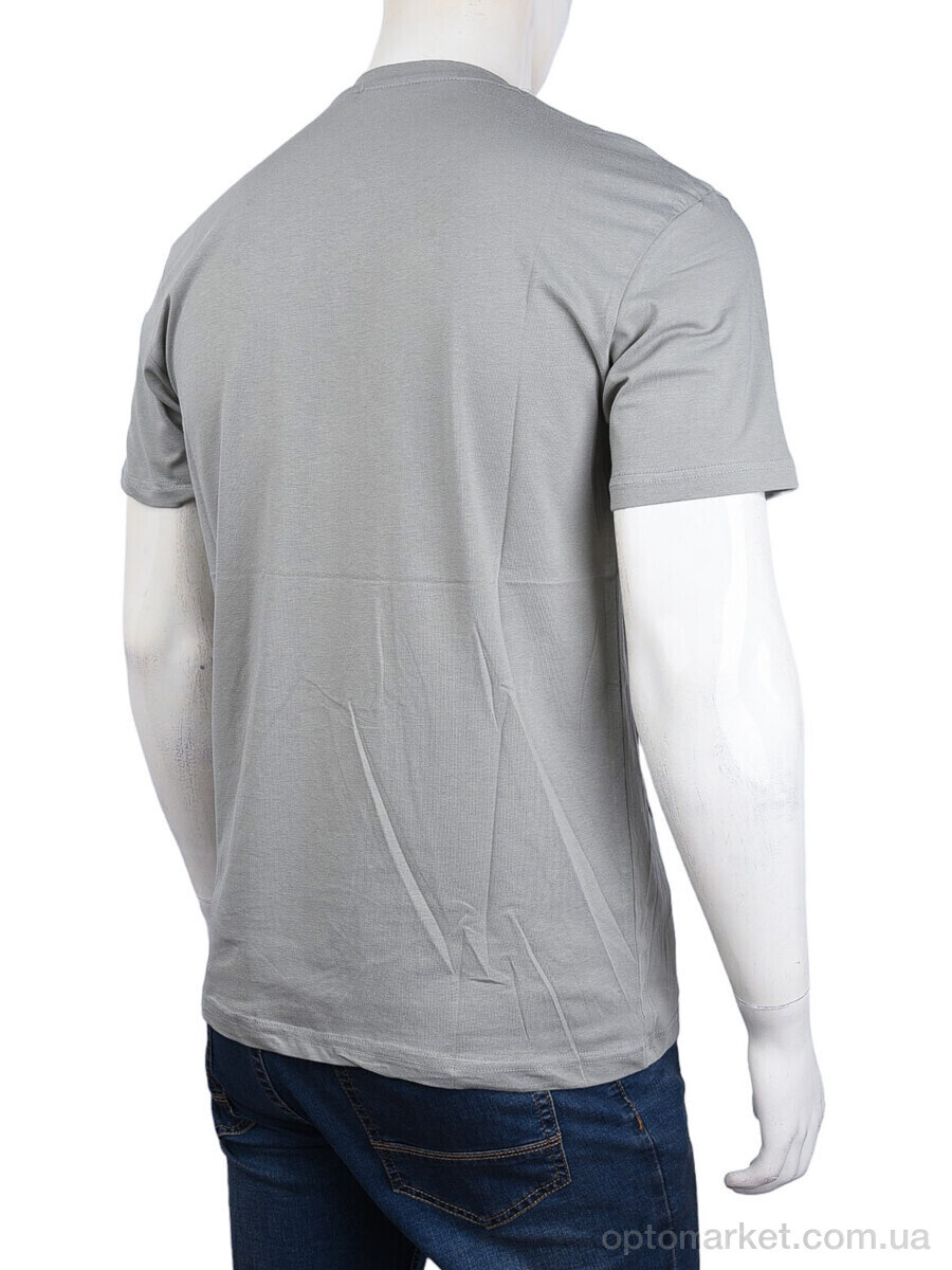 Купить Футболка чоловічі 3707-099-3 grey Daniel Jones сірий, фото 2