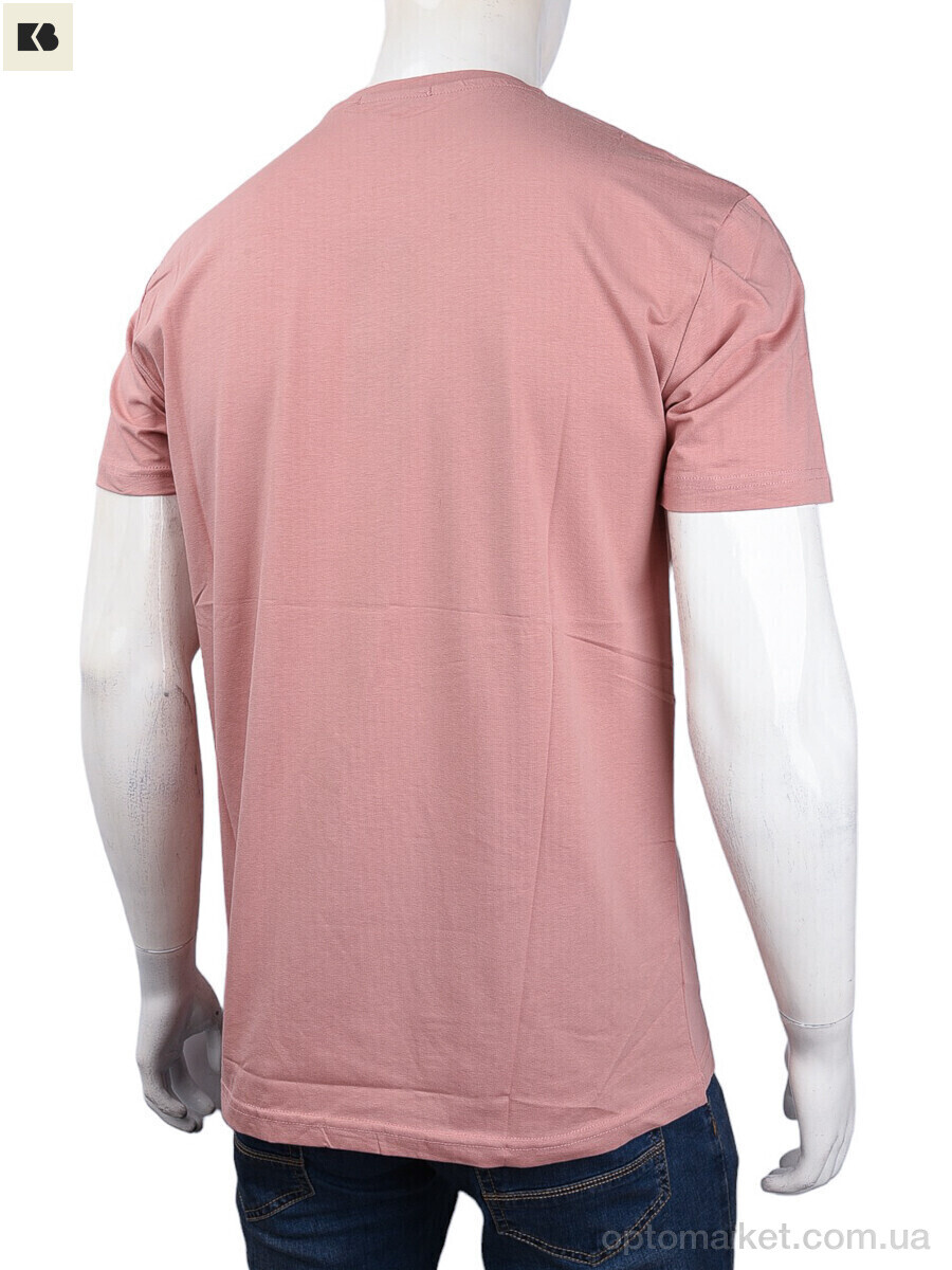Купить Футболка чоловічі 3707-107-1 pink Daniel Jones рожевий, фото 2