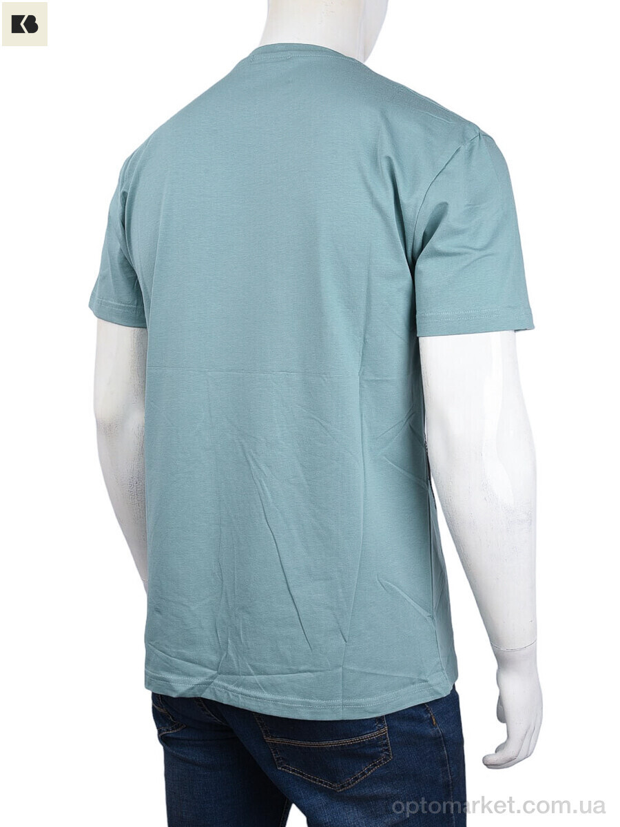 Купить Футболка чоловічі 3707-110-5 green Daniel Jones зелений, фото 2