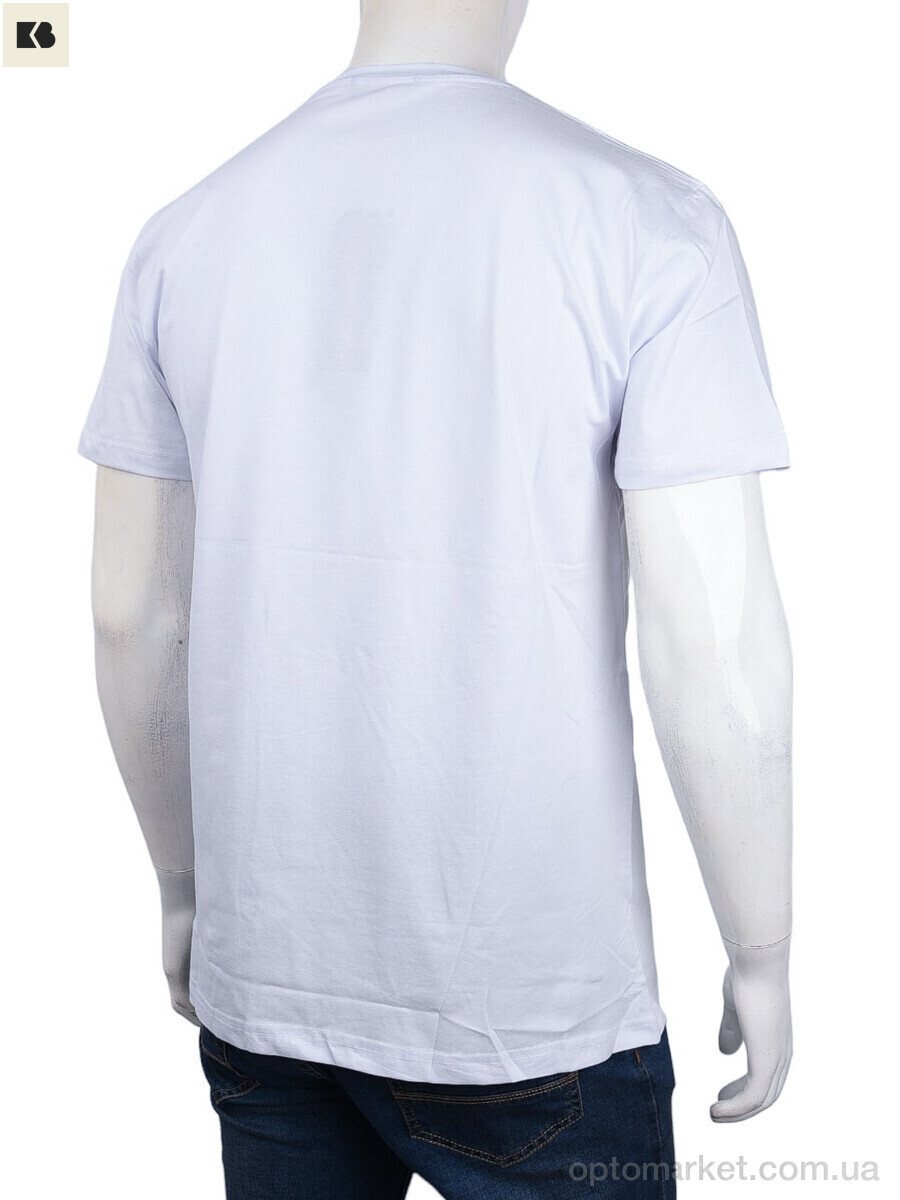 Купить Футболка чоловічі 3707-110-8 white Daniel Jones білий, фото 2