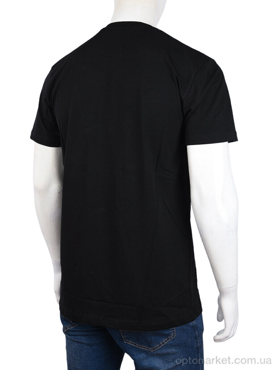 Купить Футболка чоловічі 3707-112-1 black Daniel Jones чорний, фото 2