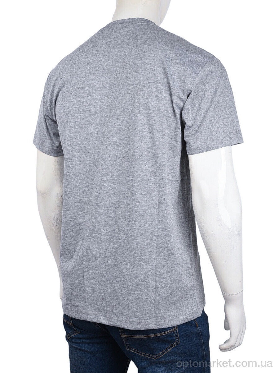 Купить Футболка чоловічі 3707-112-3 grey Daniel Jones сірий, фото 2