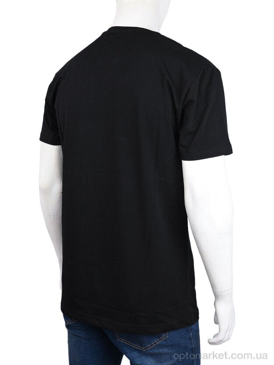 Купить Футболка чоловічі 3707-113-1 black Daniel Jones чорний, фото 2