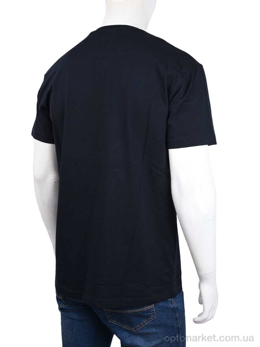 Купить Футболка чоловічі 3707-113-2 navy Daniel Jones синій, фото 2