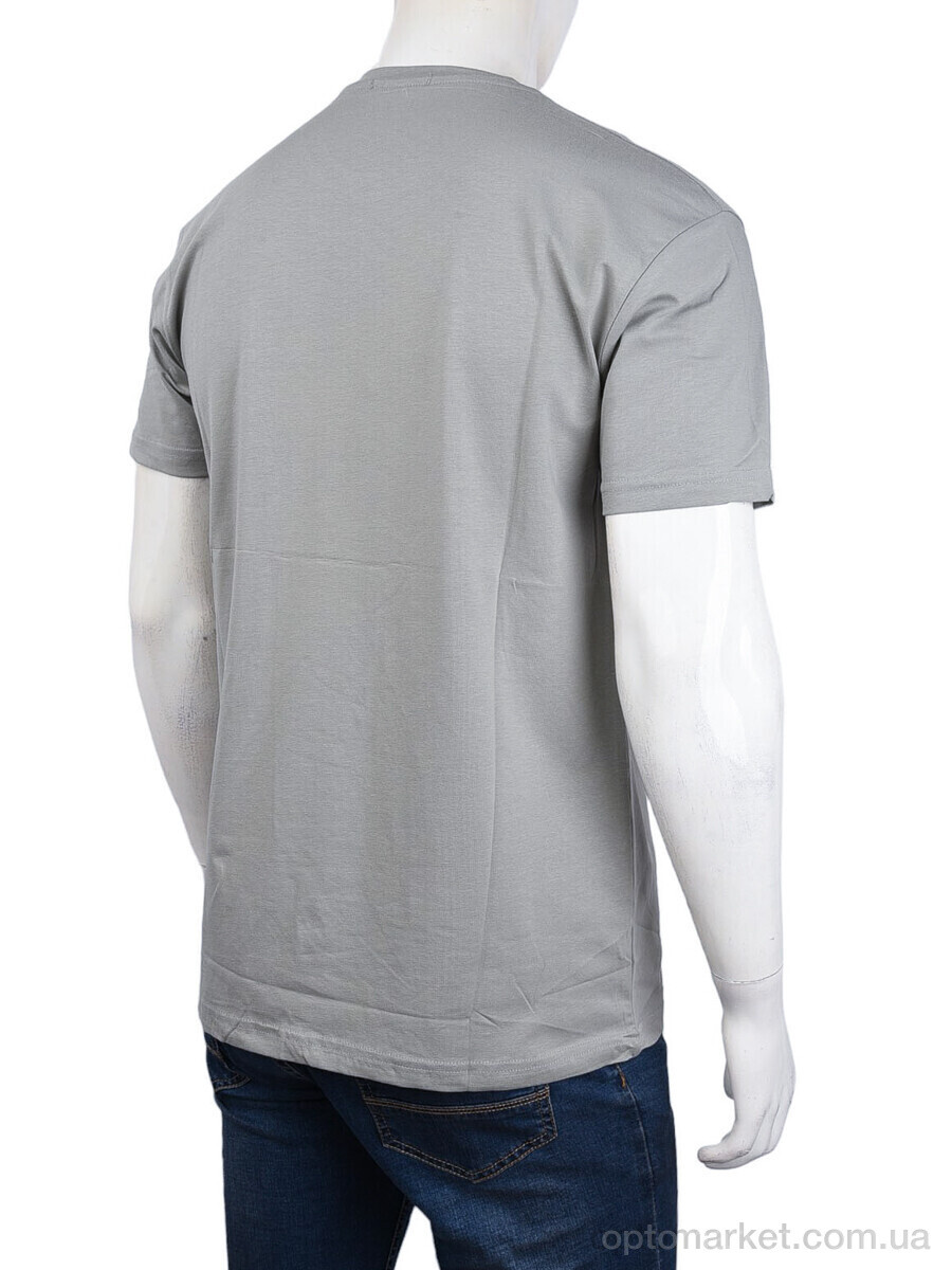 Купить Футболка чоловічі 3707-113-5 grey Daniel Jones сірий, фото 2