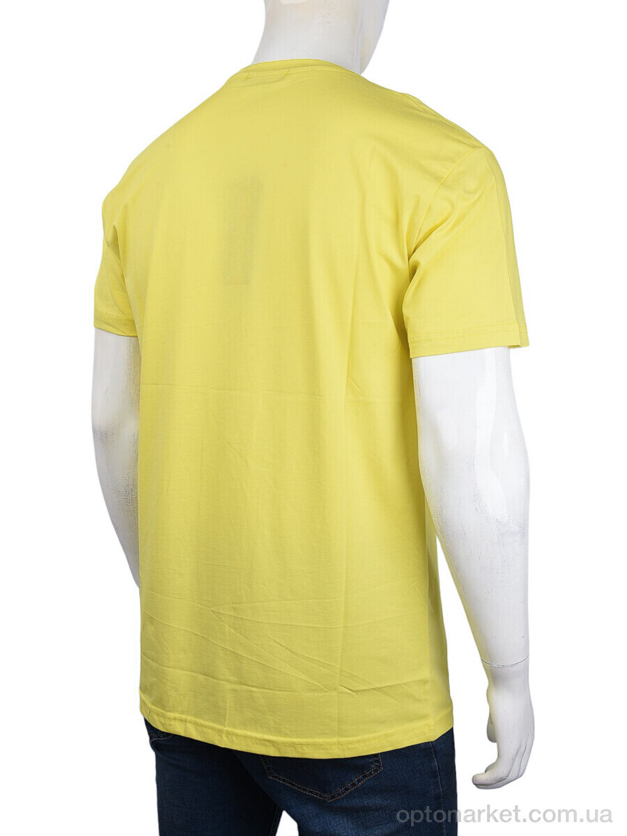 Купить Футболка чоловічі 3707-113 yellow Daniel Jones жовтий, фото 2