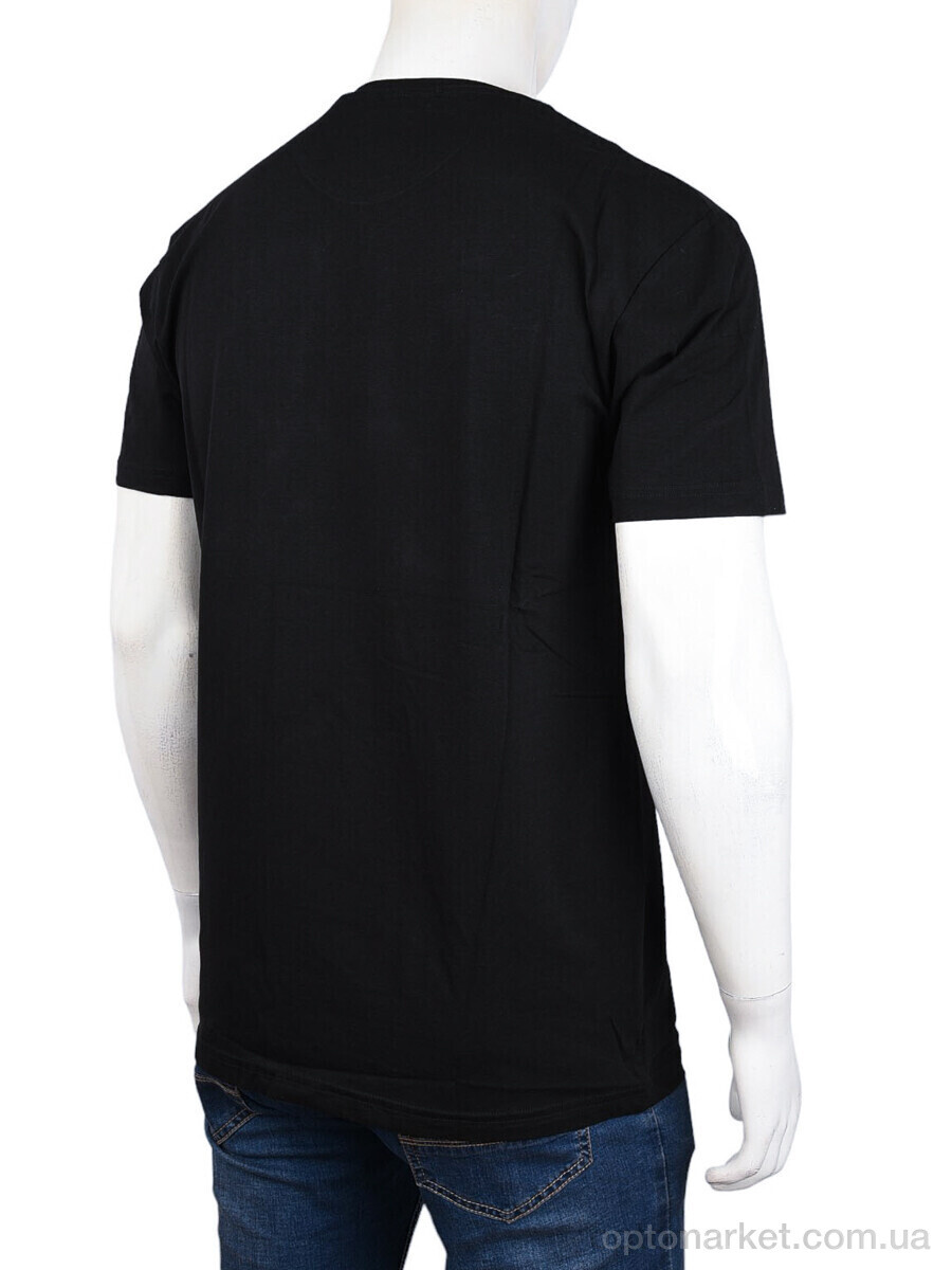 Купить Футболка чоловічі 3707-114-1 black Daniel Jones чорний, фото 2