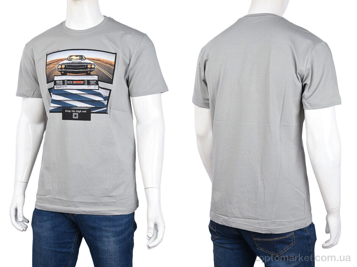 Купить Футболка чоловічі 3707-114-4 oliva Daniel Jones зелений, фото 3