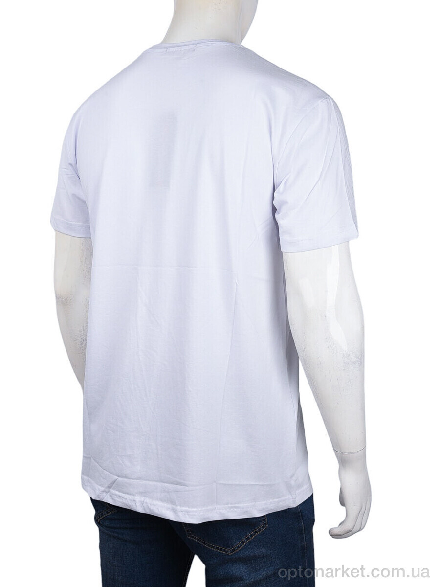 Купить Футболка чоловічі 3707-114-7 white Daniel Jones білий, фото 2