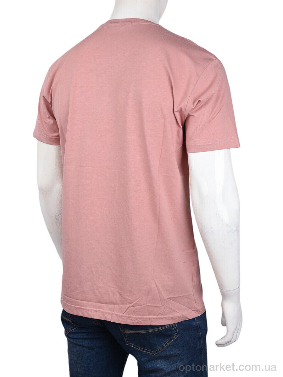 Купить Футболка чоловічі 3707-114-9 pink Daniel Jones рожевий, фото 2