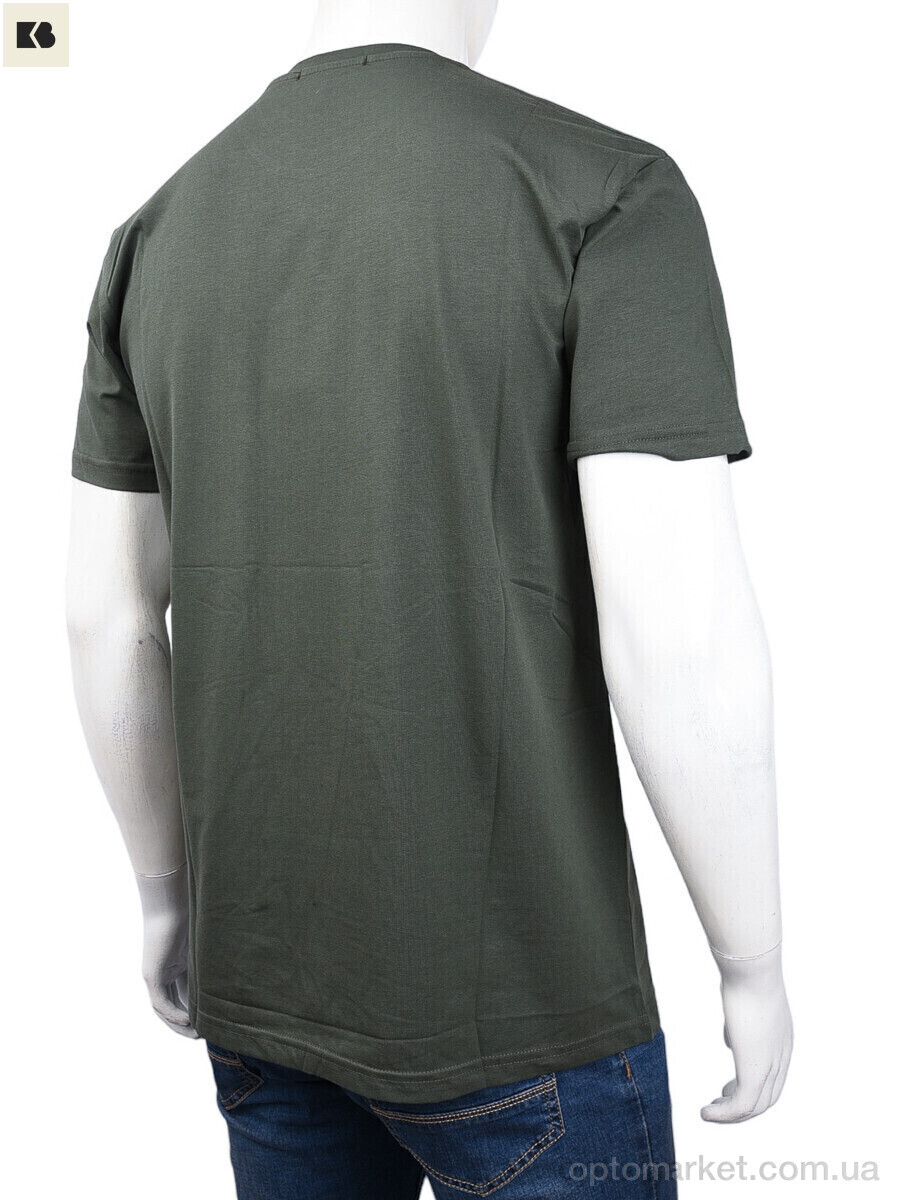 Купить Футболка чоловічі 3707-115-2 khaki Daniel Jones хакі, фото 2