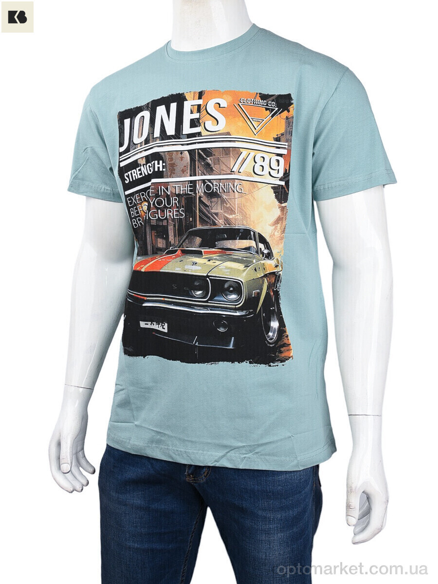 Купить Футболка чоловічі 3707-119-2 green Daniel Jones зелений, фото 1