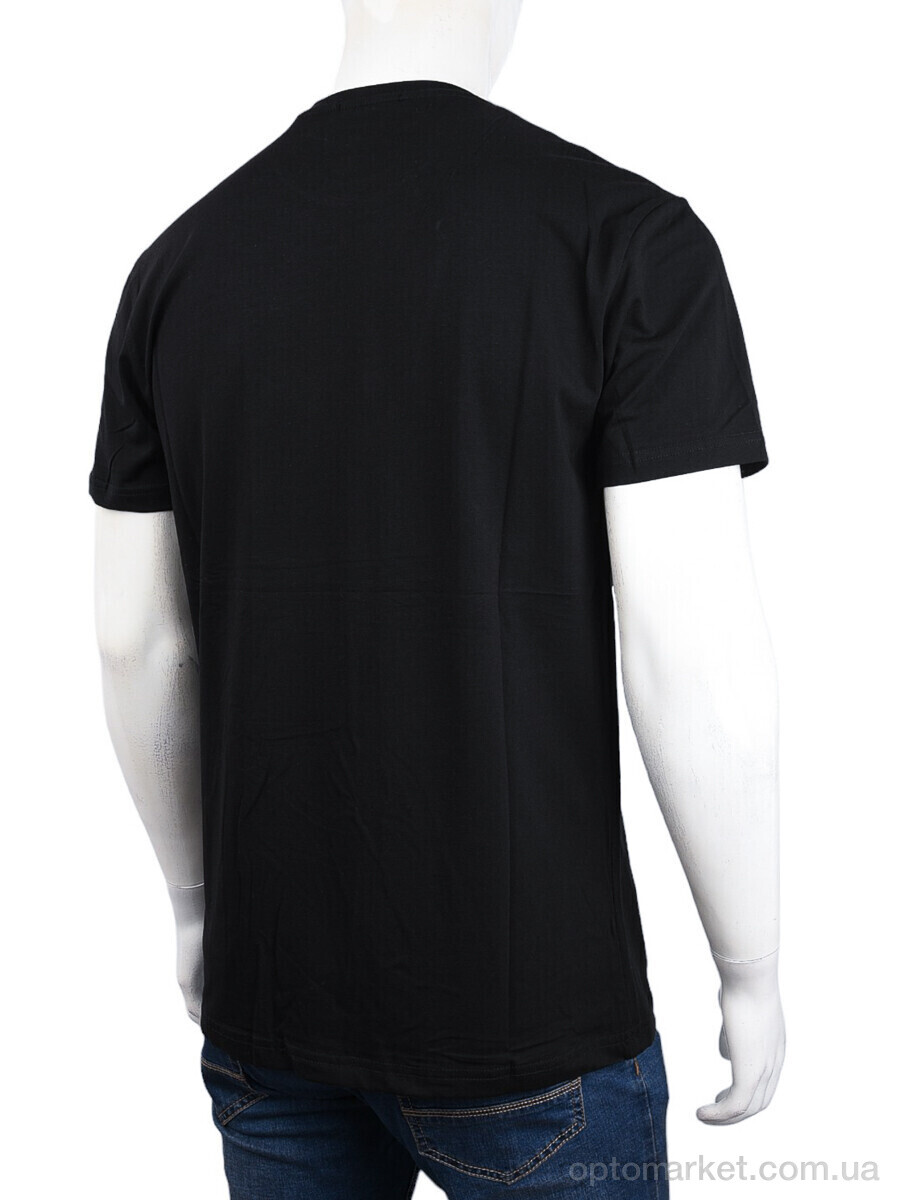 Купить Футболка чоловічі 3707-140-2 black Daniel Jones чорний, фото 2