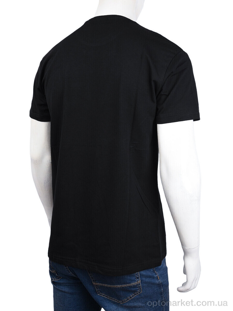 Купить Футболка чоловічі 3707-156 black Daniel Jones чорний, фото 2