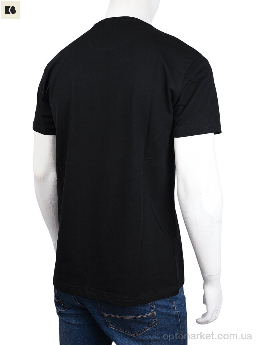 Купить Футболка чоловічі 3707-156 black Daniel Jones чорний, фото 2