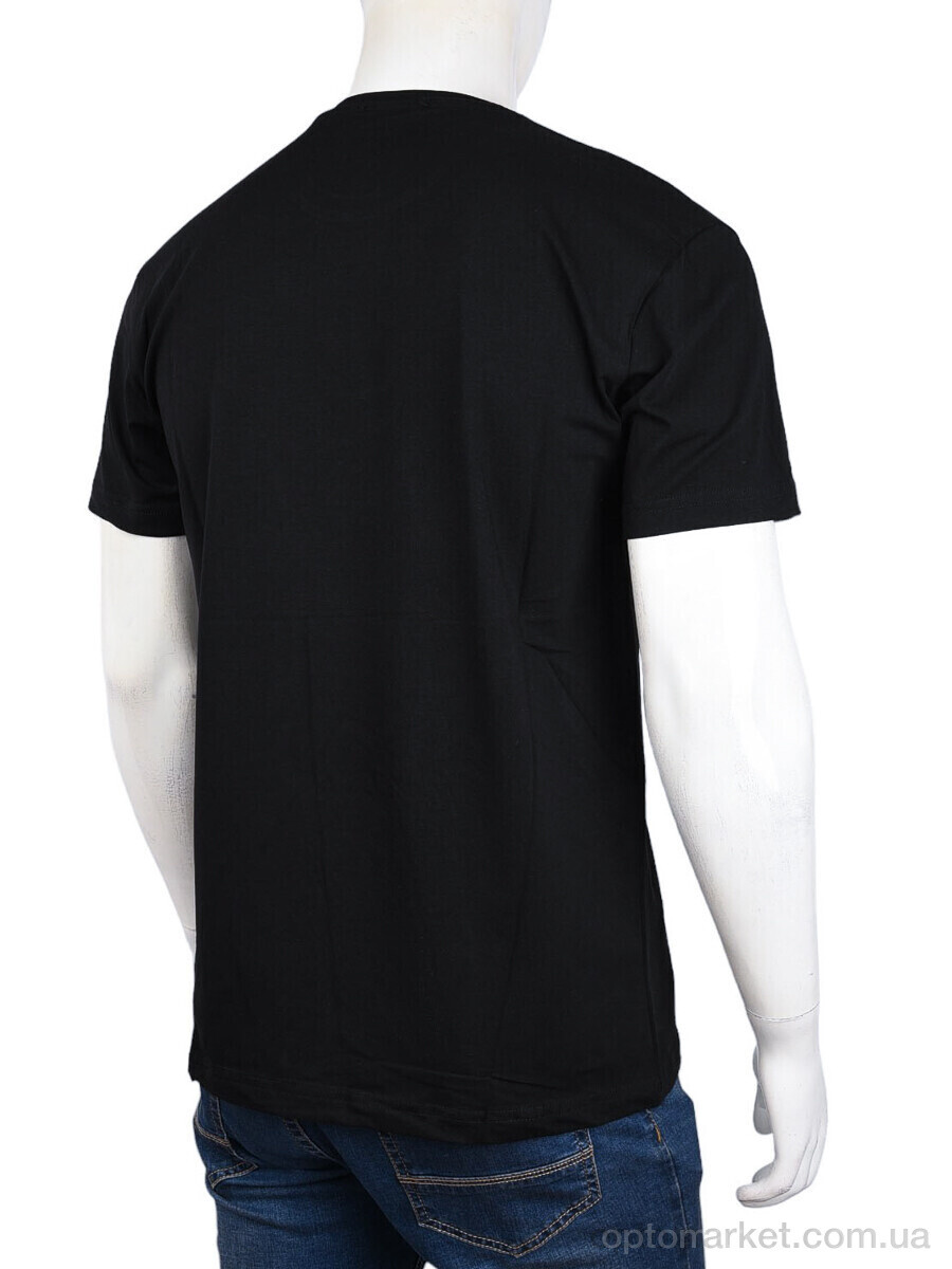 Купить Футболка чоловічі 3707-167-1 black Daniel Jones чорний, фото 2