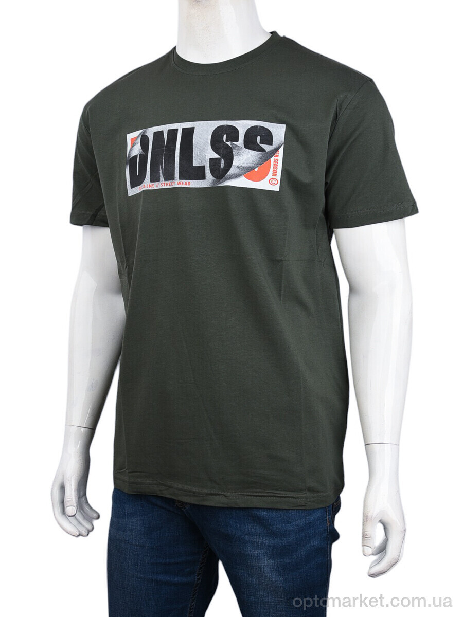 Купить Футболка чоловічі 3707-3004 green Daniel Jones зелений, фото 1