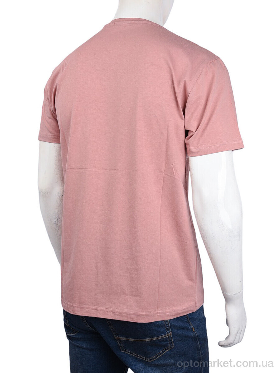 Купить Футболка чоловічі 3707-82-3 pink Daniel Jones рожевий, фото 2