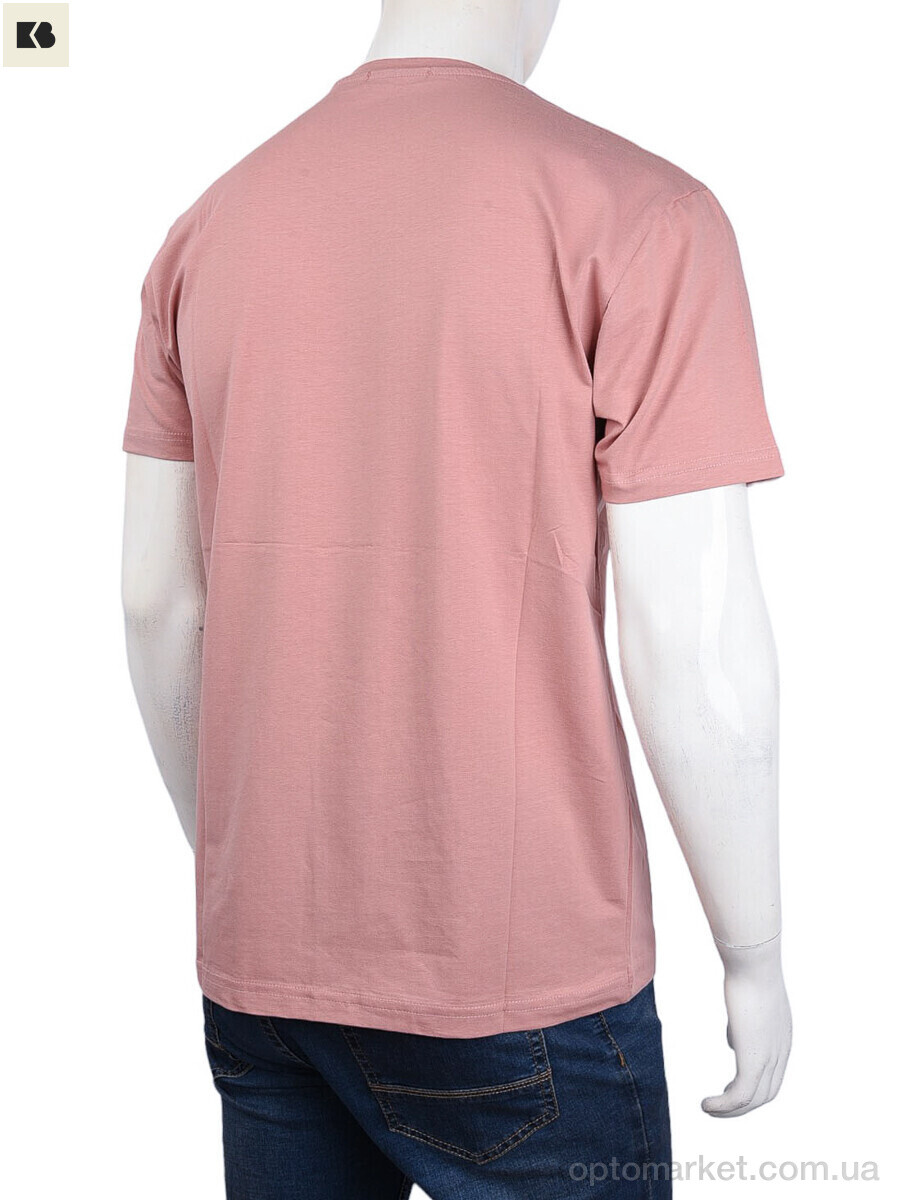 Купить Футболка чоловічі 3707-82-3 pink Daniel Jones рожевий, фото 2