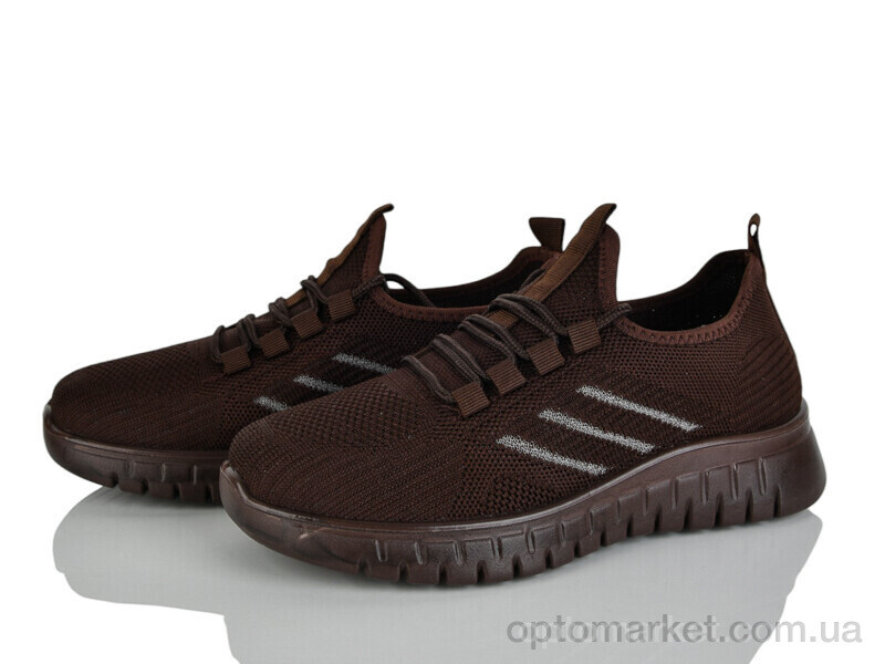 Купить Кросівки жіночі 372-308 Бабочка-Mengfuna-AESD коричневий, фото 1