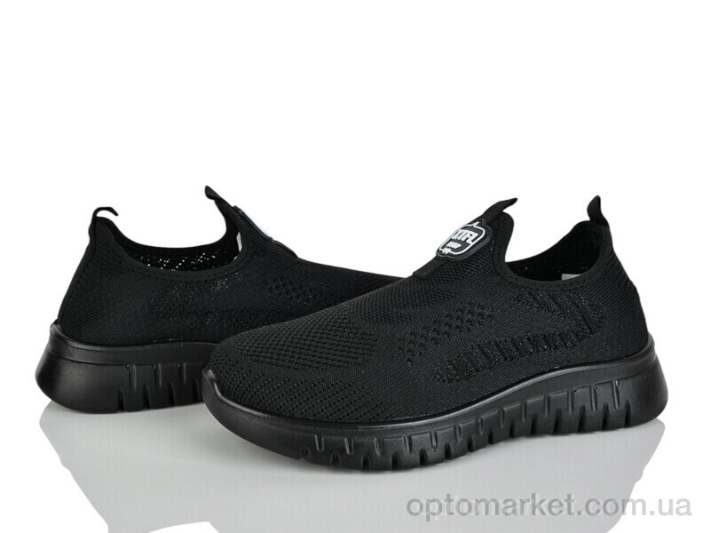 Купить Кросівки жіночі 372-317 Бабочка-Mengfuna-AESD чорний, фото 1