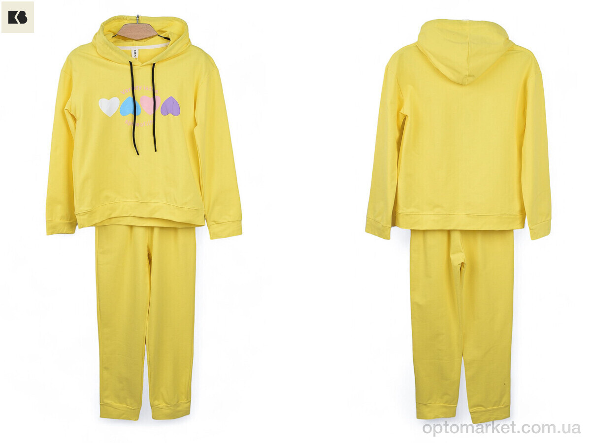 Купить Спортивний костюм дитячі 3750-804-2 yellow Geen жовтий, фото 3