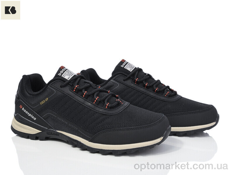 Купить Кросівки чоловічі 3760-M7429-11 Baas чорний, фото 1