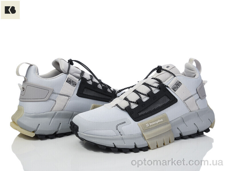 Купить Кросівки чоловічі 3760-M7527-7 Baas сірий, фото 1