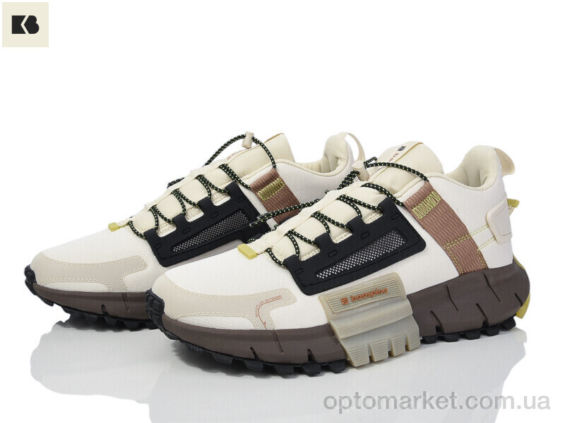 Купить Кросівки чоловічі 3766-M7257-25 Baas бежевий, фото 1