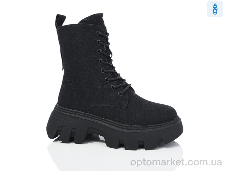 Купить Черевики жіночі 3768-3 Purlina чорний, фото 1