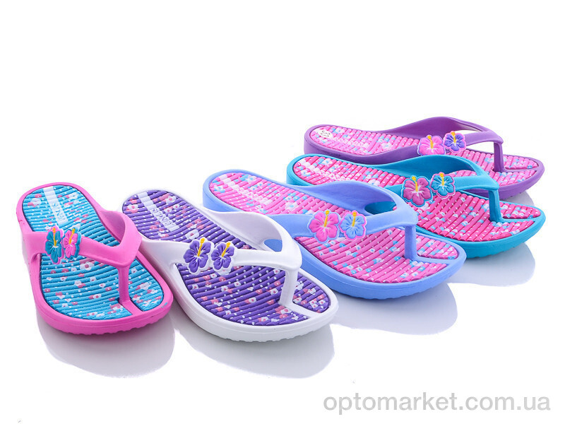 Купить Шльопанці дитячі 379-22G mix Sidney мікс, фото 1