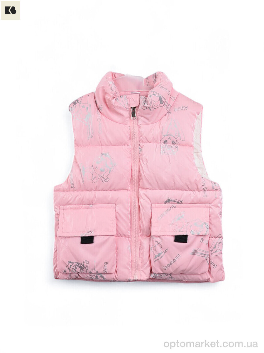 Купить Жилетка дитячі 3790-11 pink Hao Jiekids рожевий, фото 1