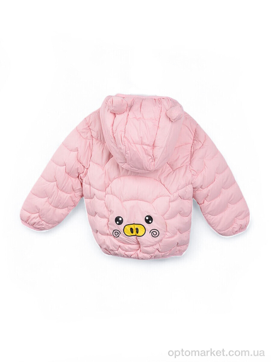 Купить Куртка дитячі 3791-7 l.pink Hong Jiaolu рожевий, фото 2