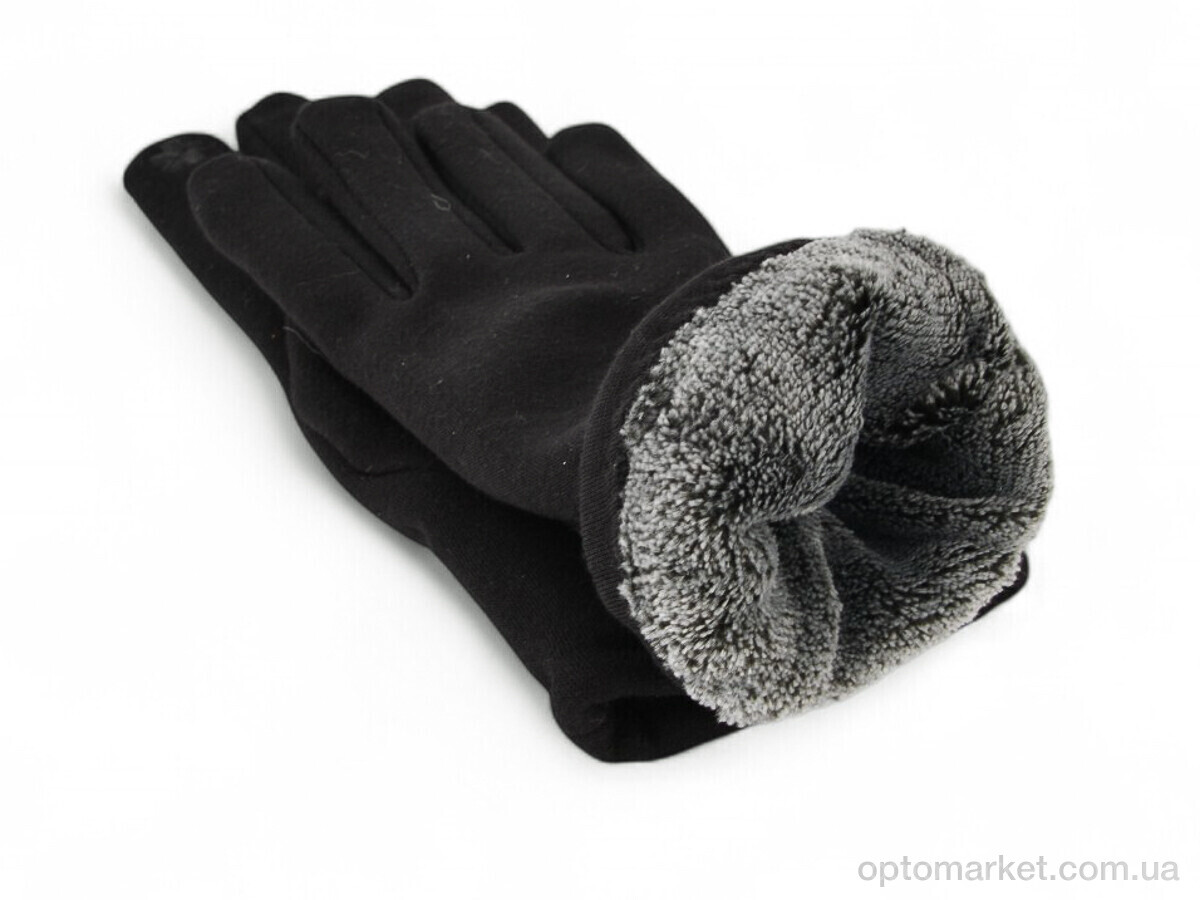 Купить Рукавички жіночі 38-5 трикотаж black Paidi чорний, фото 2