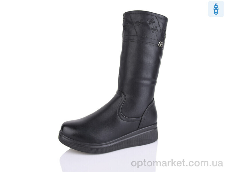 Купить Чоботи жіночі 38-5 MaiNeLin чорний, фото 1