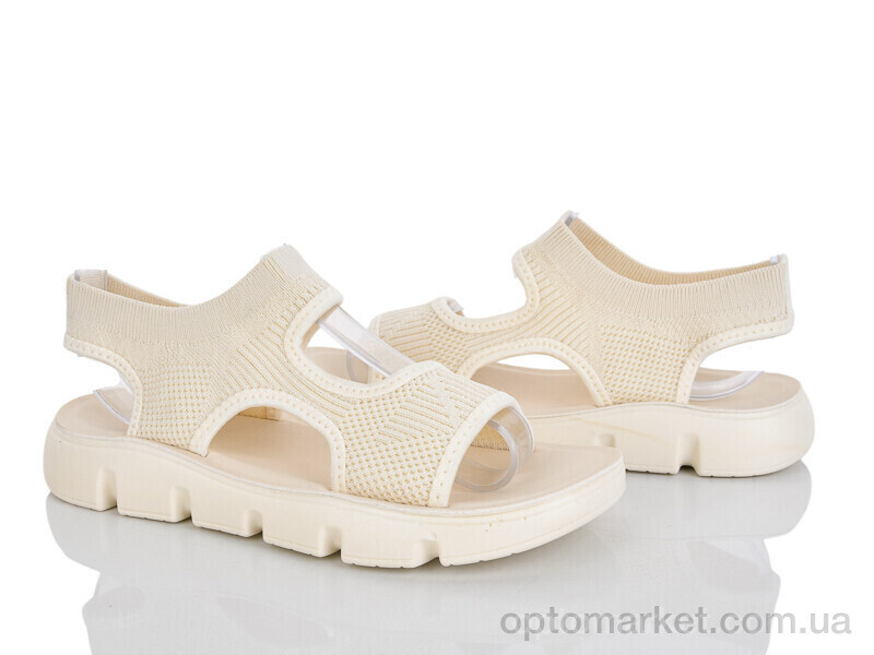 Купить Босоніжки жіночі 380-378 Бабочка-Mengfuna-AESD бежевий, фото 1