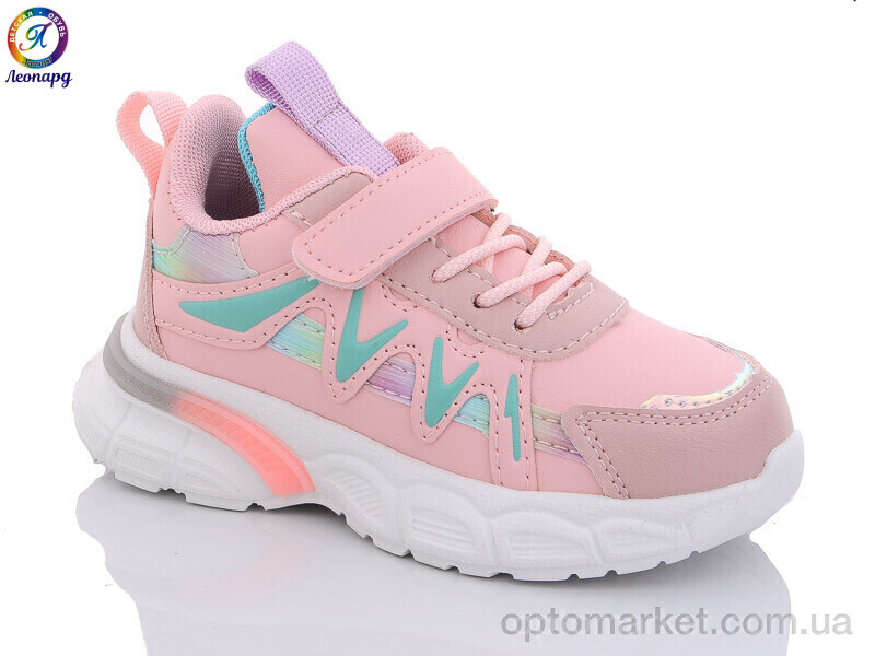 Купить Кросівки дитячі 380-B11 Леопард рожевий, фото 1