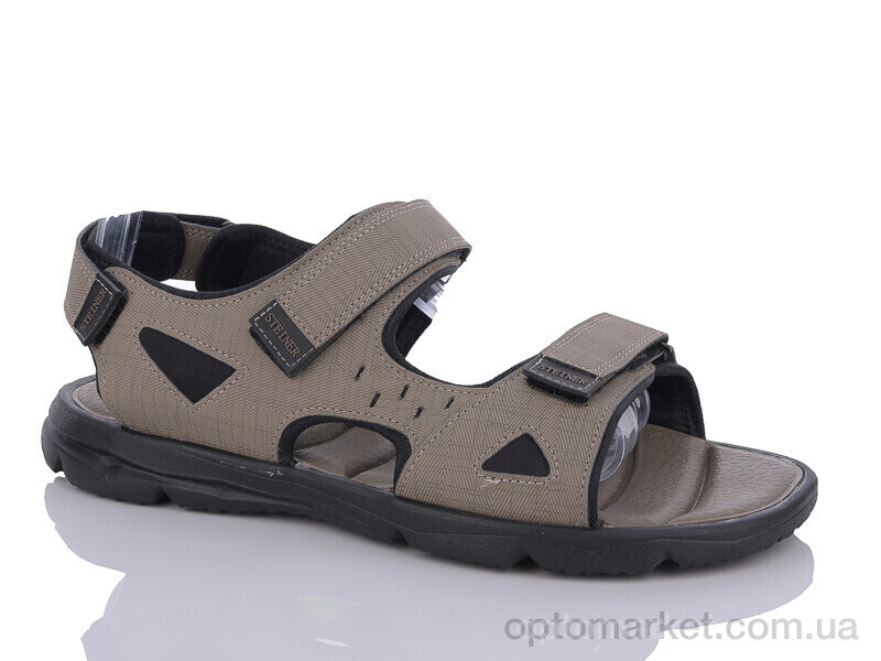 Купить Сандалі чоловічі 3805 khaki Steiner бежевий, фото 1
