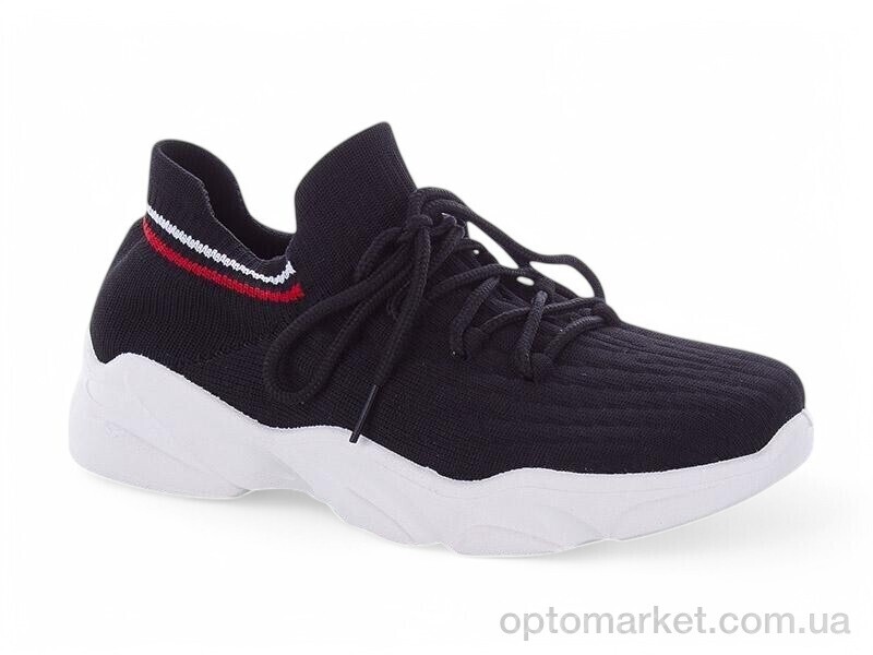 Купить Кросівки жіночі 381 чорні DF-SHOES чорний, фото 1