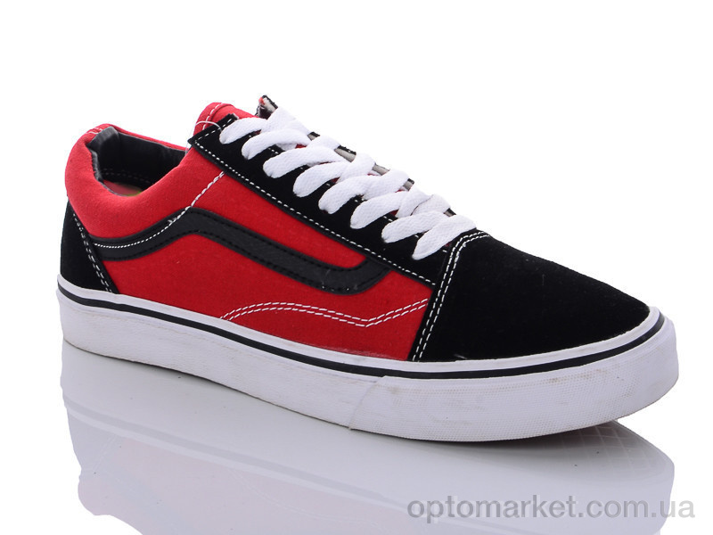 Купить Кросівки чоловічі 381A rd-black V-ans червоний, фото 1
