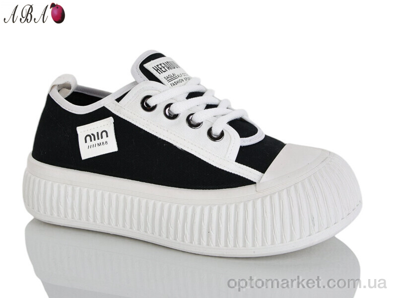 Купить Кросівки жіночі 382-1 Aba чорний, фото 1