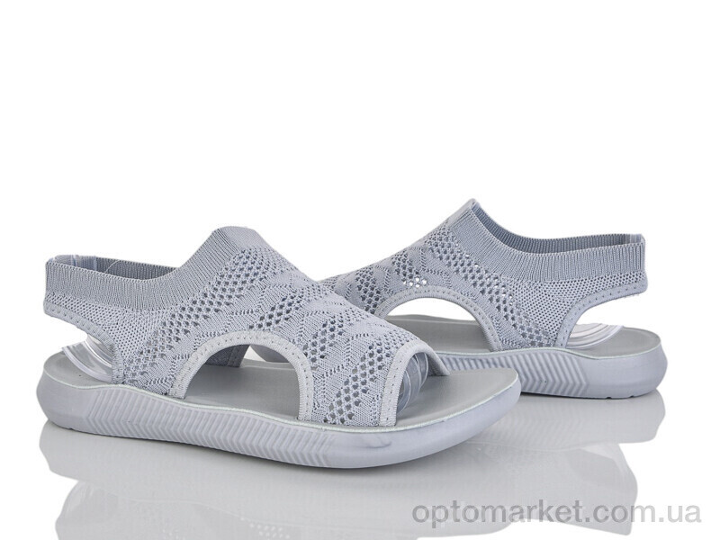 Купить Босоніжки жіночі 382-417 Бабочка-Mengfuna-AESD сірий, фото 1