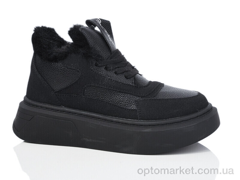 Купить Черевики жіночі 3825-1 Purlina чорний, фото 1