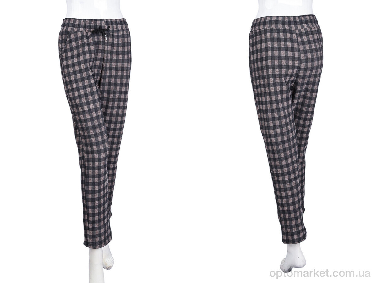 Купить Брюки жіночі 3826-001-2-2 brown Shuyue коричневий, фото 3