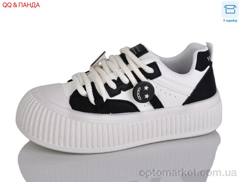 Купить Кеди жіночі 383-1-1 QQ&Панда бежевий, фото 1