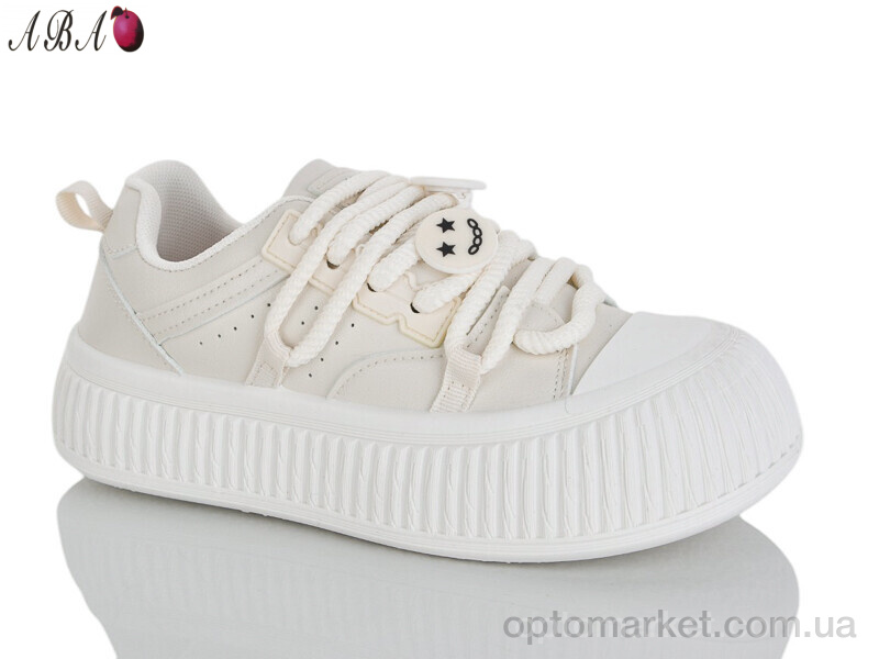 Купить Кросівки жіночі 383-1-3 Aba бежевий, фото 1