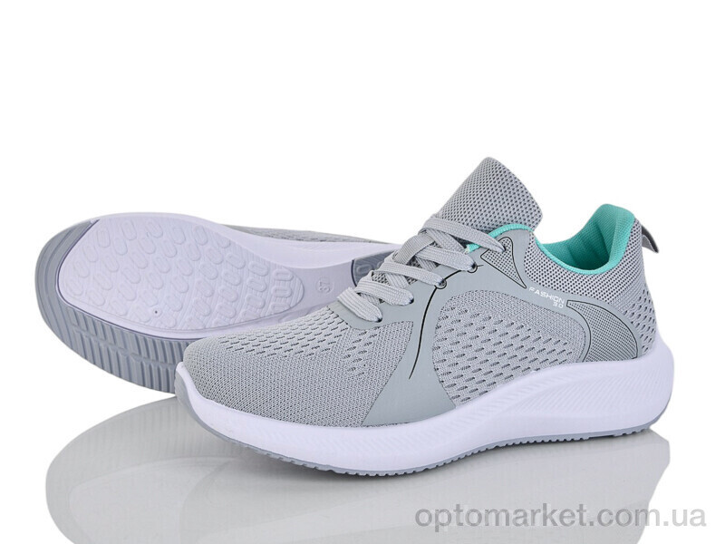 Купить Кросівки жіночі 384-442 Бабочка-Mengfuna-AESD сірий, фото 1